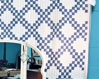 Blue & White Quilt - Made in India