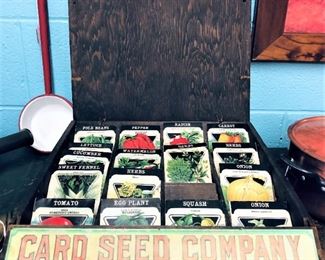 Fredonia New York Seed Pack Display