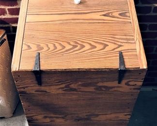 Handmade Wooden Bin