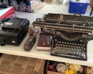 vintage typewriter