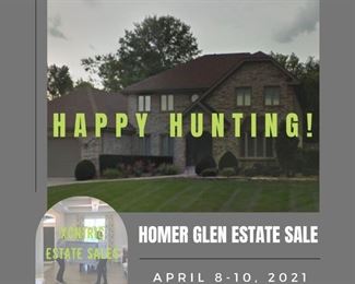 Xcntric Estate Sales : Homer Glen Estate Sale April 8-10, 2021