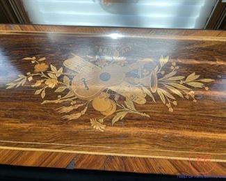 1890's 30" SUBLIME HARMONIE PICCOLO Music Box - 10 Airs - 3 Combs - 108 Teeth