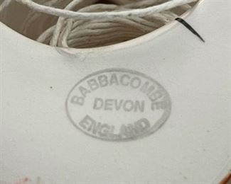 Vintage BABBACOMBE DEVON Red Fox Twine / String / Scissors Wall Hanger