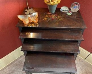 1920's SCHOLLE Furniture Nesting Tables (Set of 4)