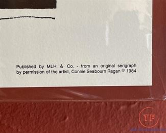 Signed Print "Empathy" by Connie Seabourn Ragan 