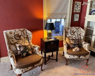 KINDEL FURNITURE Wingback Chairs