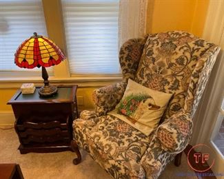 HENREDON Wingback Chair