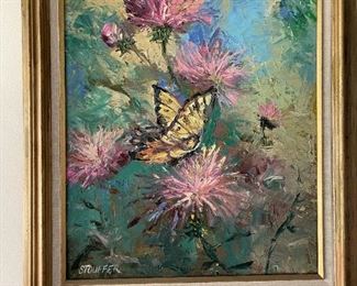 Original Oil on Canvas Signed STOUFFER