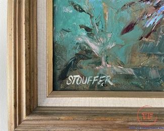 Original Oil on Canvas Signed STOUFFER