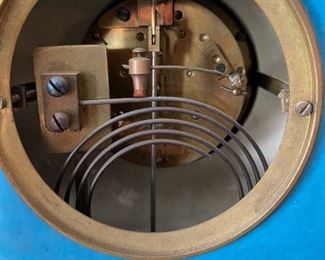 1800's C.S. Raymond OMAHA NEB Hand Painted Victorian Pendulum Clock