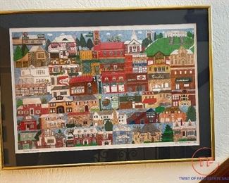 KATHI KUBIK GERINGER “Omaha Memories” Retired Print