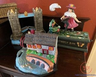 Cast Iron Banks - Replicas