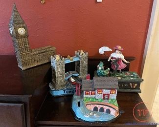 Cast Iron Banks - Replicas