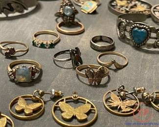 GOLD and STERLING Jewelry