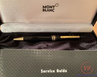 MONT BLANC Meisterstück Gold Coated Ball Point Pen