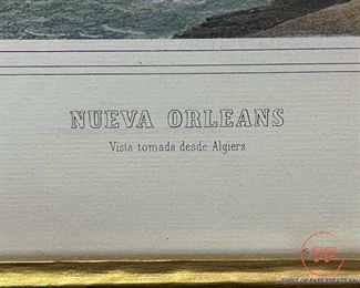 Framed Print New Orleans by TH MUELLER