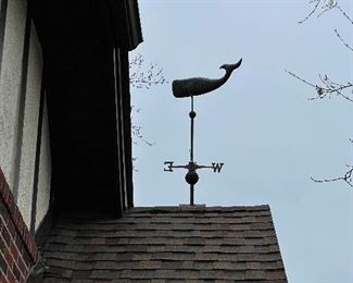 Vintage Metal Weather Vane 