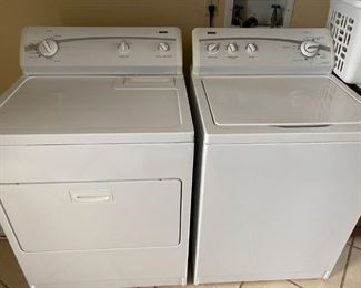 Kenmore 500 Washer & Kenmore 600 Dryer