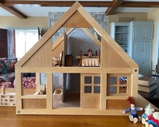 Montessori Wooden Dollhouse