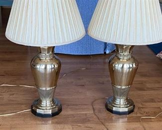 Frederick Cooper Brass Lamps
