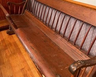 Early Rocker Bench