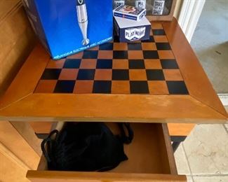 Chessboard table