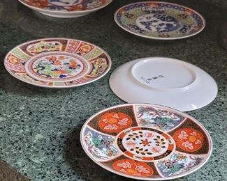 Vintage Imari Takahashi plates
