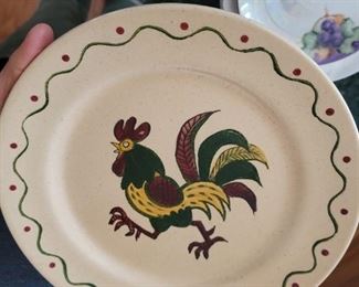 Metlox Poppytail Red Rooster