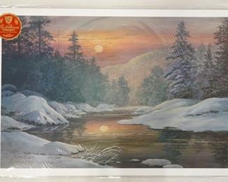 1016	SIGNED LEE ROBERSON LIMITED EDITION PRINT TITLED *REFLECTED GLORY* 2002. NO 540/1000. IMAGE IS APP. 17 1/2 IN X 25 1/2 IN 
