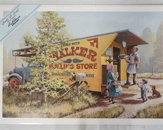 1022	SIGNED LEE ROBERSON LIMITED EDITION PRINT TITLED *SNUFF 'N STUFF* 1993. NO 540/1000. IMAGE IS APP. 17 1/2 IN X 25 1/2 IN 
