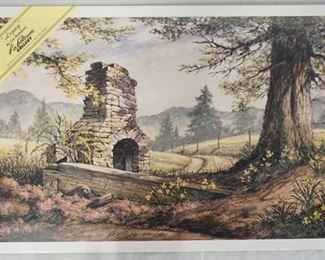 1023	SIGNED LEE ROBERSON LIMITED EDITION PRINT TITLED *LEGACY* 1997. NO 540/1000. IMAGE IS APP. 17 1/2 IN X 25 1/2 IN 
