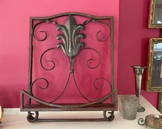 Metal Book Display Stand