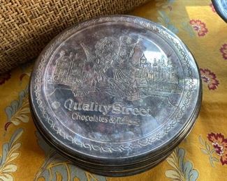 Vintage Chocolate Tin Box