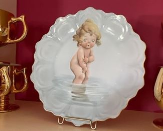 Charming Vintage Porcelain Plate