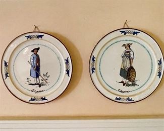 Antique / Vintage Hand Painted Plates