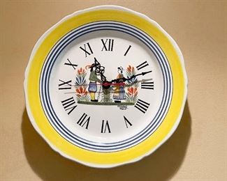 Quimper Wall Clock