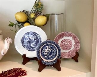 Miniature Transferware Plates