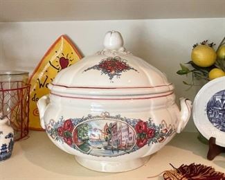 Vintage China Tureen 