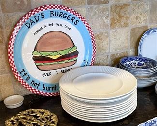 Serving Platter, Dinner Plates