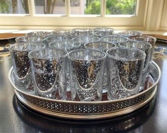 Mercury Glass Votive Candle Holders