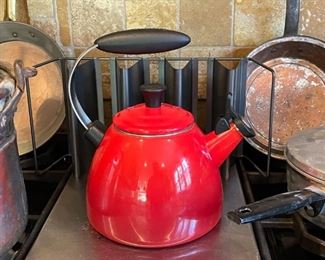 Red Tea Kettle