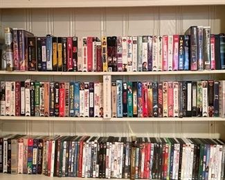 VHS Tapes & DVD's