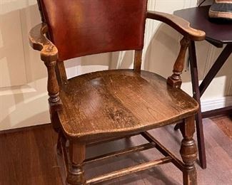 Vintage Wooden Armchair