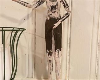 Wooden Articulated Saint (reproduction)