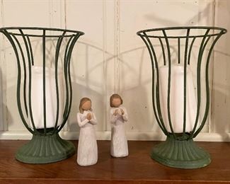 Candle Holders, Figurines