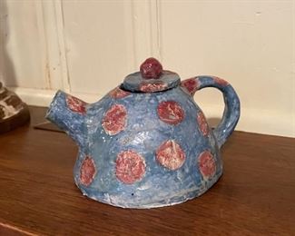 Mini Pottery Teapot