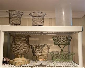 Metal Baskets & Candle Holders