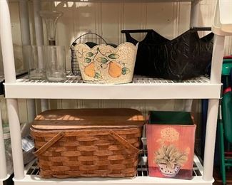 Picnic Basket, Decorative Containers