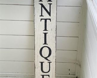 Antiques Sign