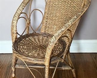 Wicker Armchair